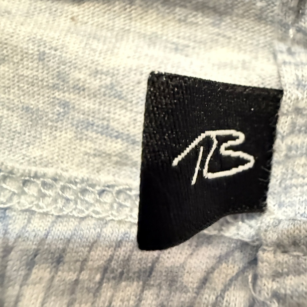 Robert Barakett Polo Shirt Men’s XL Gray Blue Circle Print 100% Cotton - Picture 9 of 12